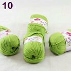 Vintage 4 Balls x 50gr Cashmere Silk Wool Hand Knit Wrap Shawls Crochet Yarn 10