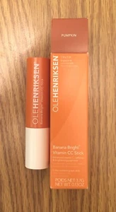 Ole Henriksen Banana Bright + Vitamin CC Eye Stick 0.13 oz - PUMPKIN (NIB Note) - Picture 1 of 6