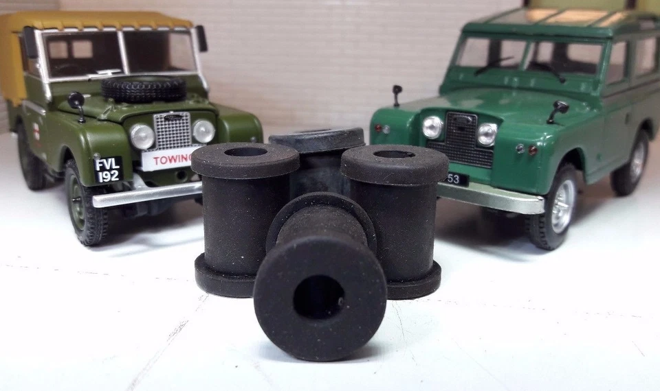 LandRover Series 1 2 2a Speedo Speedometer Cable Rubber Grommet Support 06860 x4 - Image 1 of 1