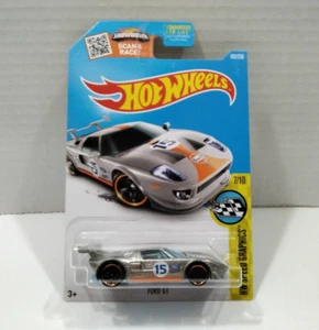 Hot Wheels HW Speed Graphics Ford GT Gulf Zamac w/Protector - Picture 1 of 14