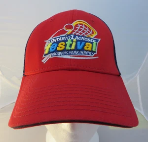 Ontario Lacrosse Festival baseball  cap hat Flex Small - Picture 1 of 4