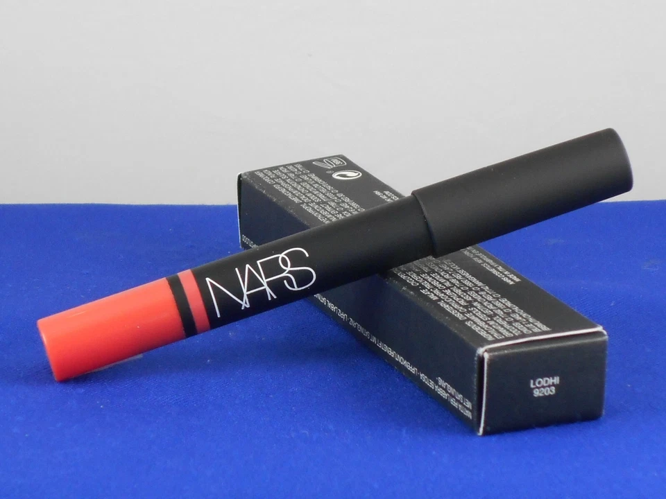 NARS Satin Lip Pencil LODHI Vibrant Coral Lipstick FS NEW IN BOX .07oz/2.2g - Image 1 of 1