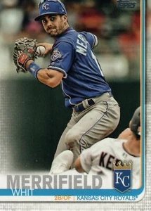 #238 Whit Merrifield Kansas City Royals 2019 Topps Series 1 Baseball Card EAA - Picture 1 of 2