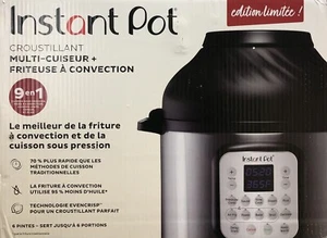 Instant Pot 6qt Crisp Pressure Cooker Air Fryer - Silver - READ DESCRIPTION - Picture 1 of 6