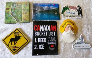 7 Canadian Theme Magnets Trans Canada And Humor - Picture 1 of 4