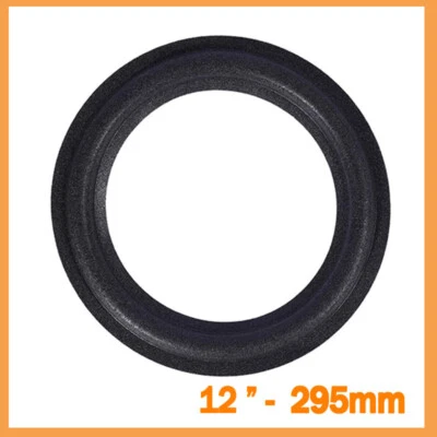 Altavoz de espuma de 12 "295 mm Woofer Edge Surround Woofer pieza de reparación universal Foto 1 de 4