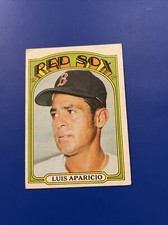 Luis Aparicio 1972 Topps #313 Vintage Boston Red Sox
