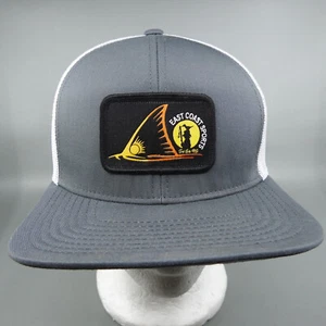 East Coast Sports Trucker Baseball Hat Cap Snapback Mesh Pacific Headwear Gray - Picture 1 of 8