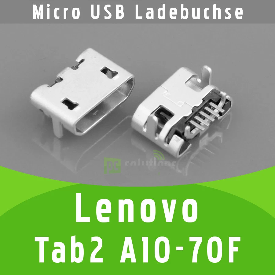 ✅ Lenovo Tab 2 A10-70F Micro USB DC Femmina Presa di Ricarica Presa di Alimentazione Connettore Porta