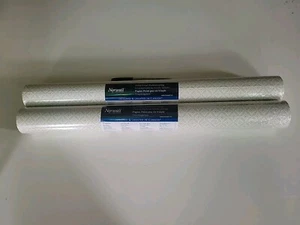 Norwall Wallpaper Rolls 2 Count Retro Pattern Vinyl  Wall Covering NOS Green Pur - Picture 1 of 6