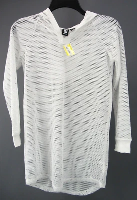 Ideology Mesh Pullover Hoodie Size M # 4C 1039 NEW - Image 1 of 3