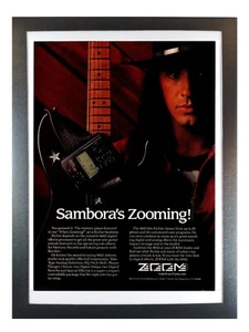Sambora's Zooming Zoom 9002 - Framed Original Guitar Magazine Ad 1991 - Picture 1 of 7