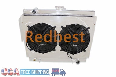 Radiador de aluminio 3 filas apto para Dodge D150 D250 D350 1983-1993 W150 W250 W350 V6 V8 Foto 1 de 4