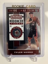 2019-20 Panini Contenders - Premium Edition Rookie Ticket #142 Tyler Herro RC 