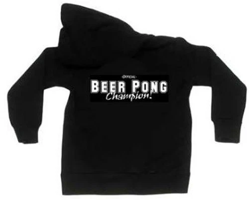 Oficial Beer Pong Champion Sudadera con Capucha Divertida Sudadera Universidad Frat Fiesta Bong Foto 1 de 1