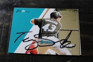 TARJETA AUTOGRAFIADA TRAVIS SNIDER TORONTO BLUE JAYS - Imagen 1 de 1
