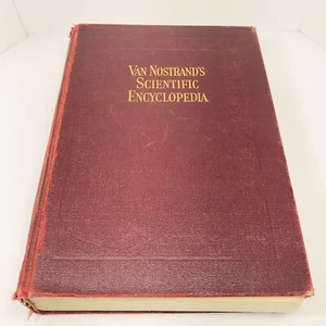 Van Nostrand's Scientific Encyclopedia 1938 Antiquarian Hardcover First Edition - Picture 1 of 17