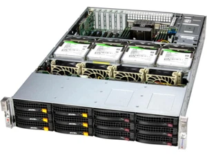 Supermicro SSG-621E-ACR16L 2 HE Speicherserver - 16Bay X13DEI-T 1600W redundanter PWS - Bild 1 von 1