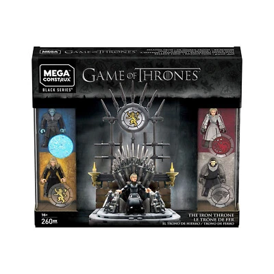 Mega Construx Game Of Thrones Black Series The Iron Throne Building NEW IN STOCK - Image 1 of 4