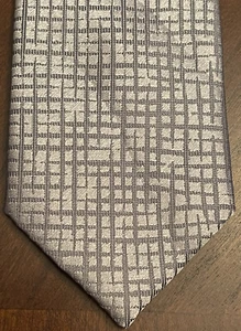 J. Ferrar Gray Polyester Men’s Neck Tie Made In China - Picture 1 of 9