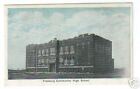 Freeburg High School, Freeburg, Illinois Postcard St Clair County