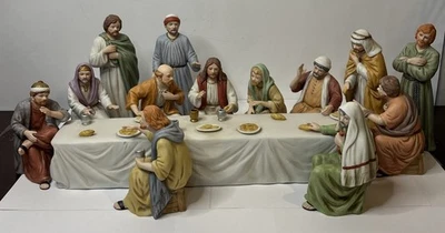 Полный набор из 14 предметов Home Interiors The Lords Supper Greatest Stories Ever Told - Изображение 1 из 4