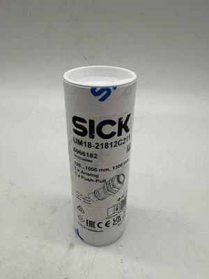 Sick UM18-21812C211 6066182 Czujnik ultradźwiękowy - Image 1 of 4