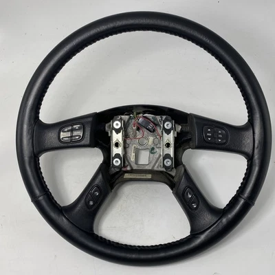 Silverado Sierra Tahoe Suburban Yukon Escalade  Steering Wheel 03-06 Leather  - Image 1 of 4