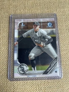 2019 Bowman Draft Chrome Andrew Vaughn 1st Bowman RC #BDC-100 ! - Picture 1 of 2