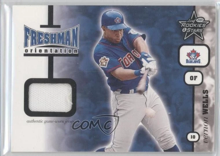 2001 Leaf Rookies & Stars Freshman Orientation Vernon Wells #FO3 - Image 1 of 2
