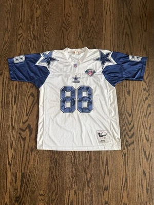 Camiseta deportiva 100 % auténtica Michael Irvin Mitchell Ness 1994 vaqueros talla 54 2XL para hombre Foto 1 de 4