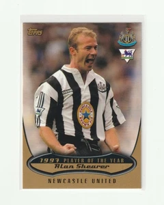 2002-03 TOPPS PREMIER GOLD PLAYER OF THE YEAR [ ALAN SHEARER ] NEWCASTLE UNITED - Picture 1 of 2