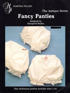 Martha Pullen FANCY PANTIES Child 1-10 Margaret Boyles UNCUT Sewing Pattern 1983 - Picture 1 of 6
