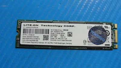 HP 15t-da200 LITE-ON 128GB SATA M.2 SSD Solid State Drive CV8-8E128-HP - Image 1 of 2