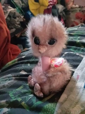Ty Beanie Boos Henna The Emu Chick, Small Plush Soft Toy, With Tags - Image 1 of 4