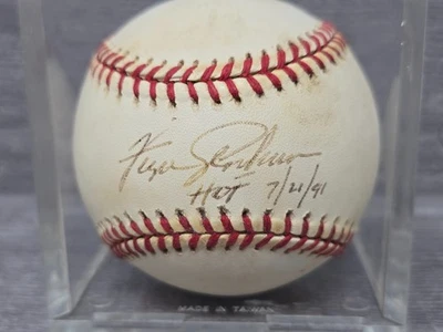 Fergie Jenkins Signed Autographed Baseball with Case OBNL - Image 1 of 4