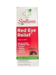 Similasan Red Eye Relief 0.33oz DISCONTINUED Exp 08/25 - Picture 1 of 4