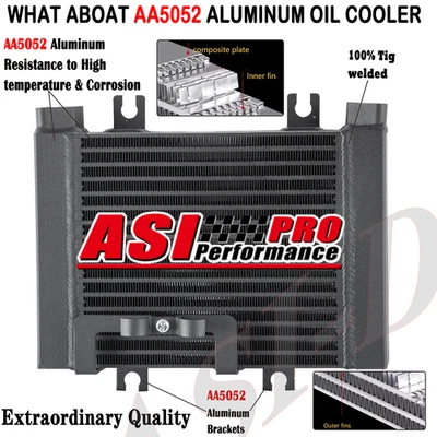 Upgrade Aluminum Oil Cooler Drop-in Fitment For 2009-19 Nissan R35 GT-R - Image 1 of 4