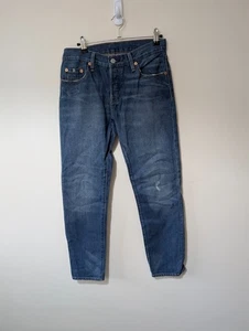 Levi's 501 CT Blue Medium Wash Women's Jeans W25 L32 - Picture 1 of 7