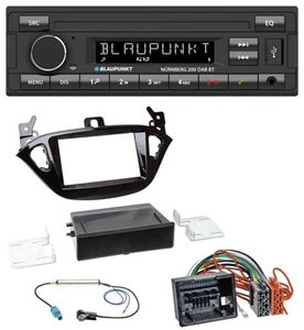 Blaupunkt USB DAB MP3 Bluetooth Autoradio für Opel Adam ab 13 Corsa E ab 15 Abla - Bild 1 von 10