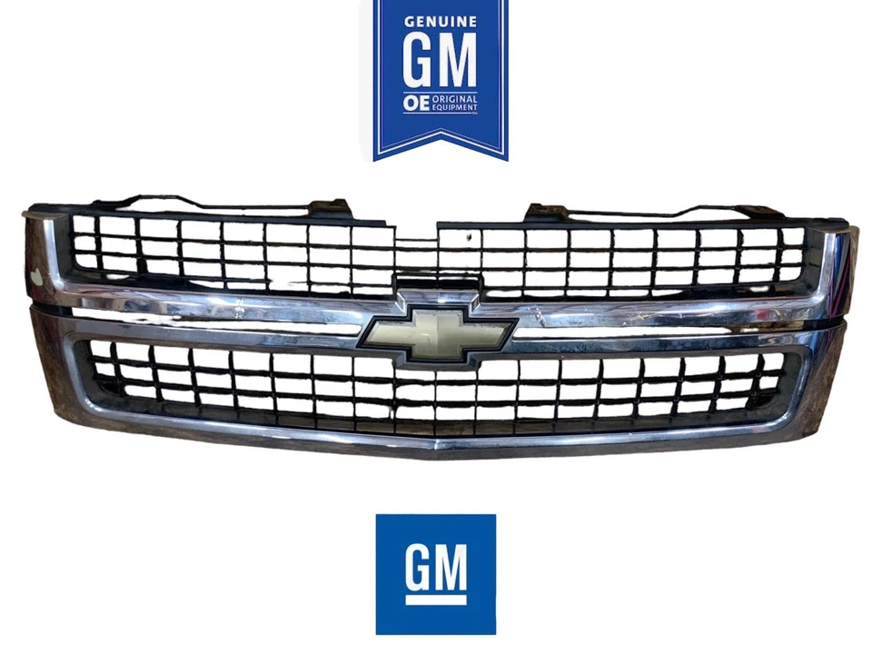 Chevy Silverado 2500 3500 HD Front Grille 2007 2008 2009 2010 Genuine GM OEM - Изображение 1 из 4