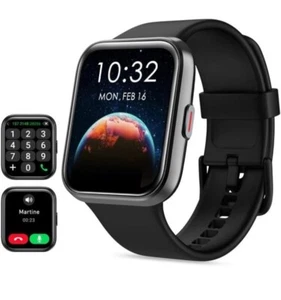 Smart Watch for Men Women Call Receive/Dial Alexa Built-in, 1.7" Touch Screen - Photo 1 sur 8
