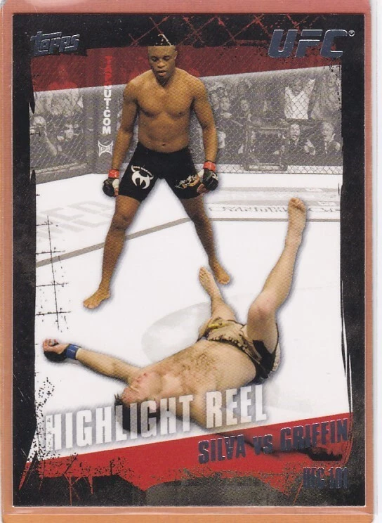 2010 TOPPS UFC ANDERSON SILVA VS FORREST GRIFFIN #188 NMMT *A8449 - Image 1 of 1