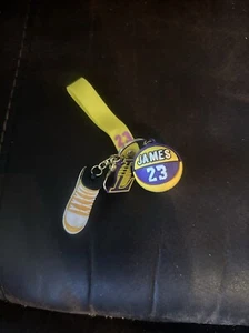 LeBron James LA Lakers #23 Rubber And Metal Keychain New! Fast Shipping! - Picture 1 of 3