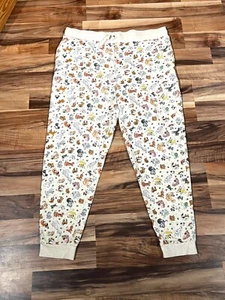 New DISNEY Pixar Reigning Cats & Dogs Jogger Lounge Pajama Pants SZ Unisex XL - Picture 1 of 11