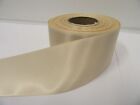 3mm 7mm 10mm 15mm 25mm 38mm 50mm NUDE LIGHT BEIGE Satin Ribbon Double Roll Bows 
