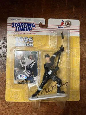Mike Modano Signed Starting Lineup Action Figure Psa Dna Coa Autographed Stars - Image 1 of 4