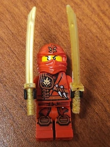 LEGO Ninjago Mini figure Kai Zukin Robes Gold Swords 2015 From Set 70745 - Picture 1 of 1