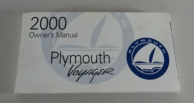 Manuale Dell'Utente / Manuale Plymouth Voyager Anno 2000 - Immagine 1 di 2