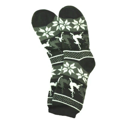 Lote de calcetines térmicos difusos acogedores forrados de vellón Sherpa de invierno para hombre talla 7-13 Foto 1 de 4